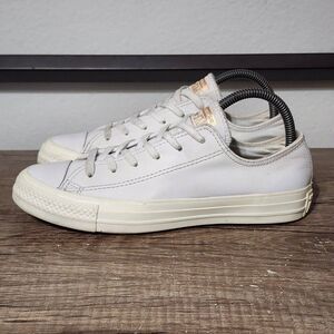 Converse Chuck Taylor All-Star Low Top Leather Women's Shoes Size 7.5 White
